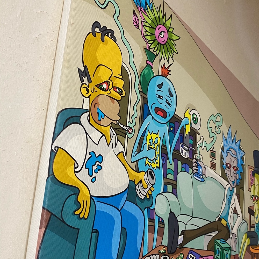 Rick Sanchez Mr. Poopybutthole Mr. Meeseeks